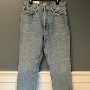 Agolde Lana Jean Mid Rise Vintage Straight Jeans